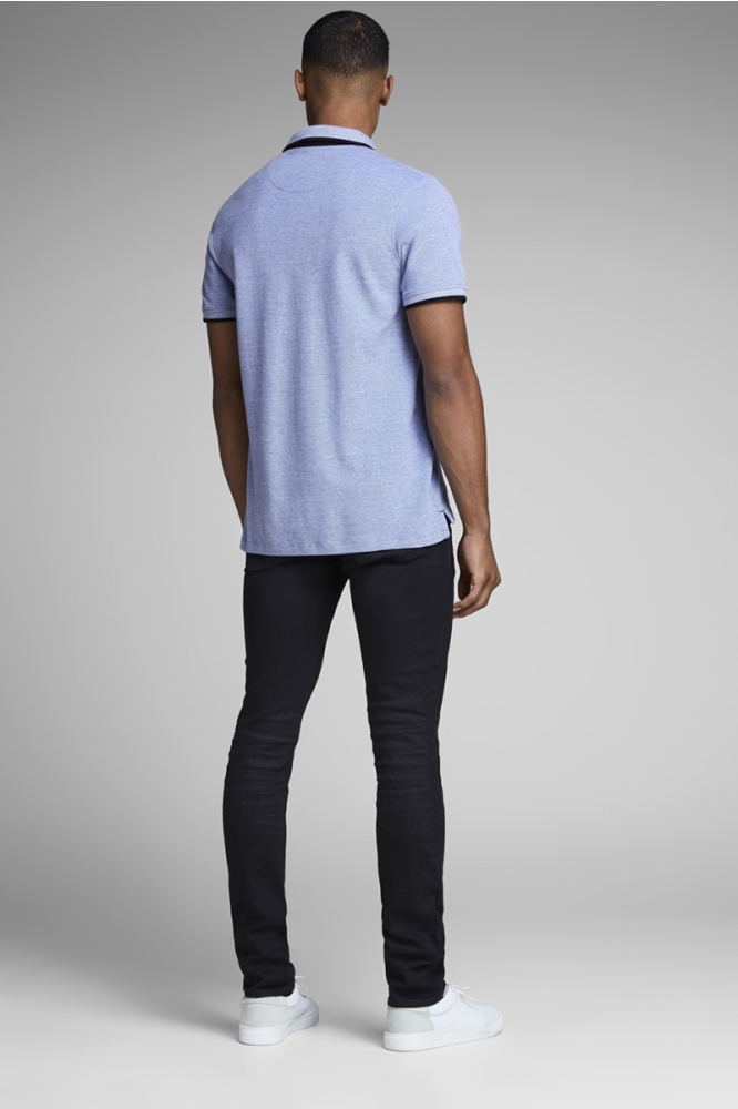 JJEPAULOS POLO SS NOOS 12136668 Bright Cobalt/SLIM FIT